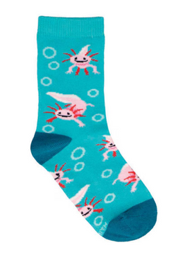 awesome axolotl socks child age 4-7