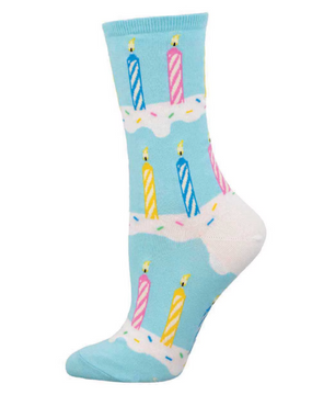 birthday candles womens socks
