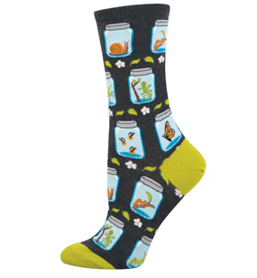 bugs in a jar womens socks