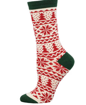 christmas fair womens bamboo socks