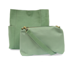 kayleigh side pocket bucket bag