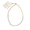 gold chain bead necklace