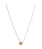 silver daisy necklace