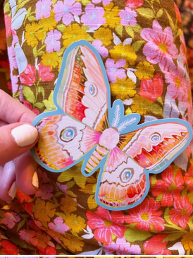 carnival moth sticker