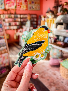 goldfinch sticker