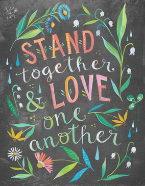 stand together print 8 x 10
