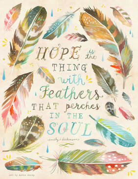 hope print 8 x 10