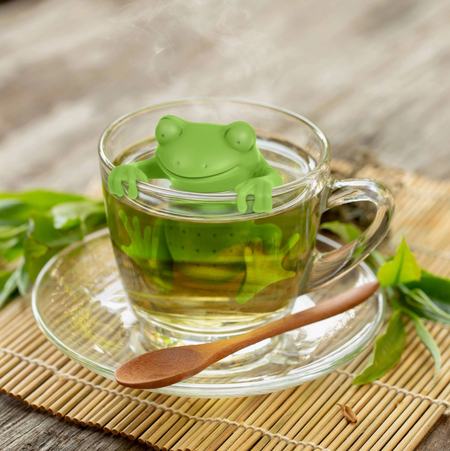 tea frog infuser