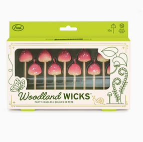 mushroom birthday candles