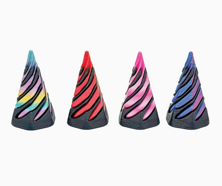 3D cone fidget toy