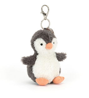 peanut penguin bag charm