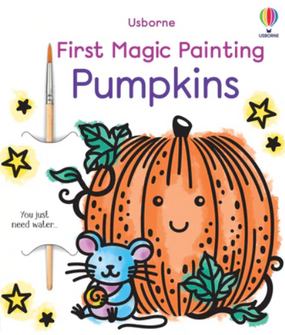 first magic painting book - pumpkins