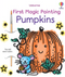 first magic painting book - pumpkins
