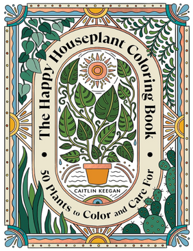 the happy houseplant coloring book