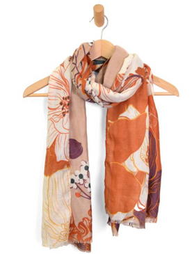 scattered blooms scarf