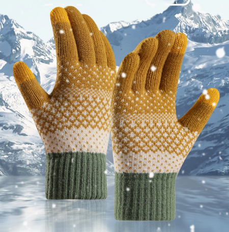 outdoor warm cycling gloves
