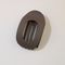 oval flat hair clip