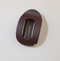 oval flat hair clip