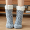plush snow socks