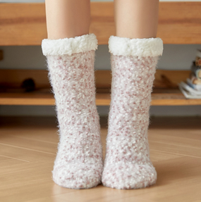plush snow socks
