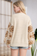 beige crochet cardigan