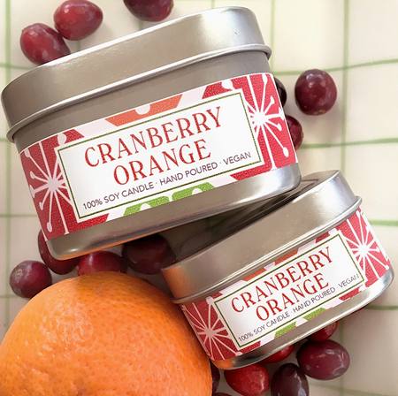 4 oz Cranberry Orange Candle
