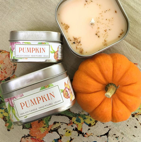 4 oz. pumpkin fall candle