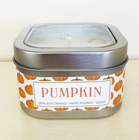 8 oz. pumpkin fall spice candle