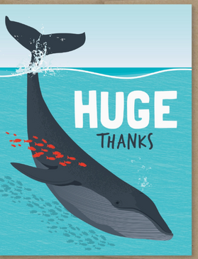 huge whale | thank you