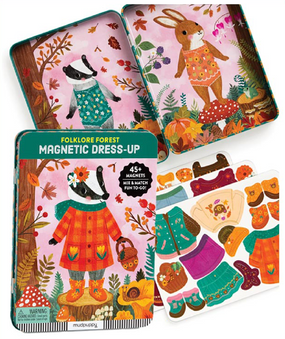 folklore forest magnetic dress-up play set