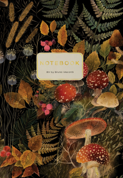 forest mushrooms notebook