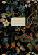 forest flowers black notebook