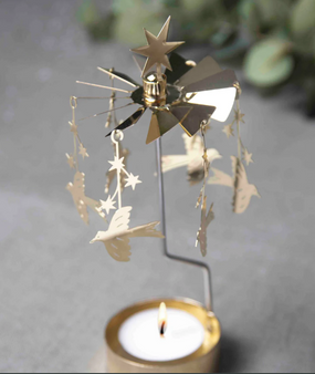 rotary candleholder starling