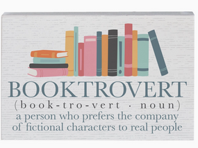 booktrovert sign