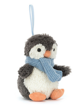 peanut penguin ornament