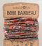 brown tuscany border boho bandeau