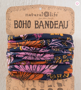 whimsical daisies boho bandeau