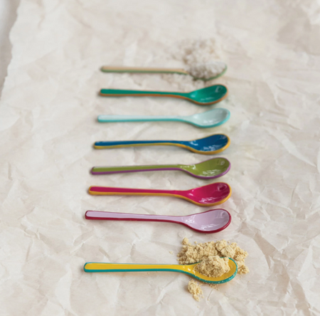 stainless steel salt spoon