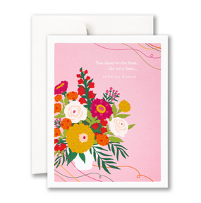 you deserve the best | birthday