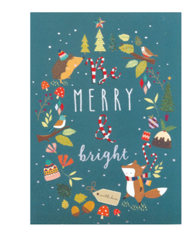 cute critter wreath | christmas