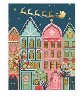 christmas town boxed greeting cards