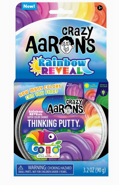 rainbow reveal 4" thinking putty