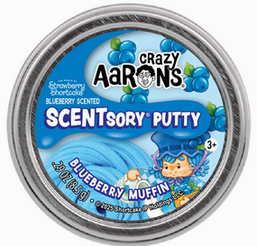 mini blueberry muffin 2" scentsory putty
