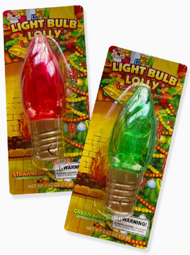 light bulb lolly (assorted)