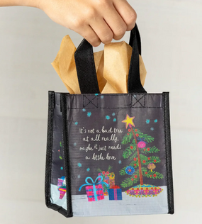 holiday tree small happy bag