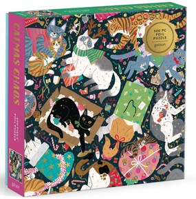 catmas chaos 500 piece puzzle
