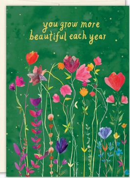 you grow more beautiful | birthday