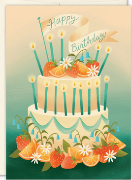 citrus cake | birthday