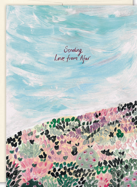 sending love from afar | sympathy