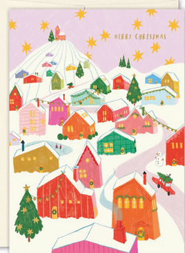 merry christmas village | holiday